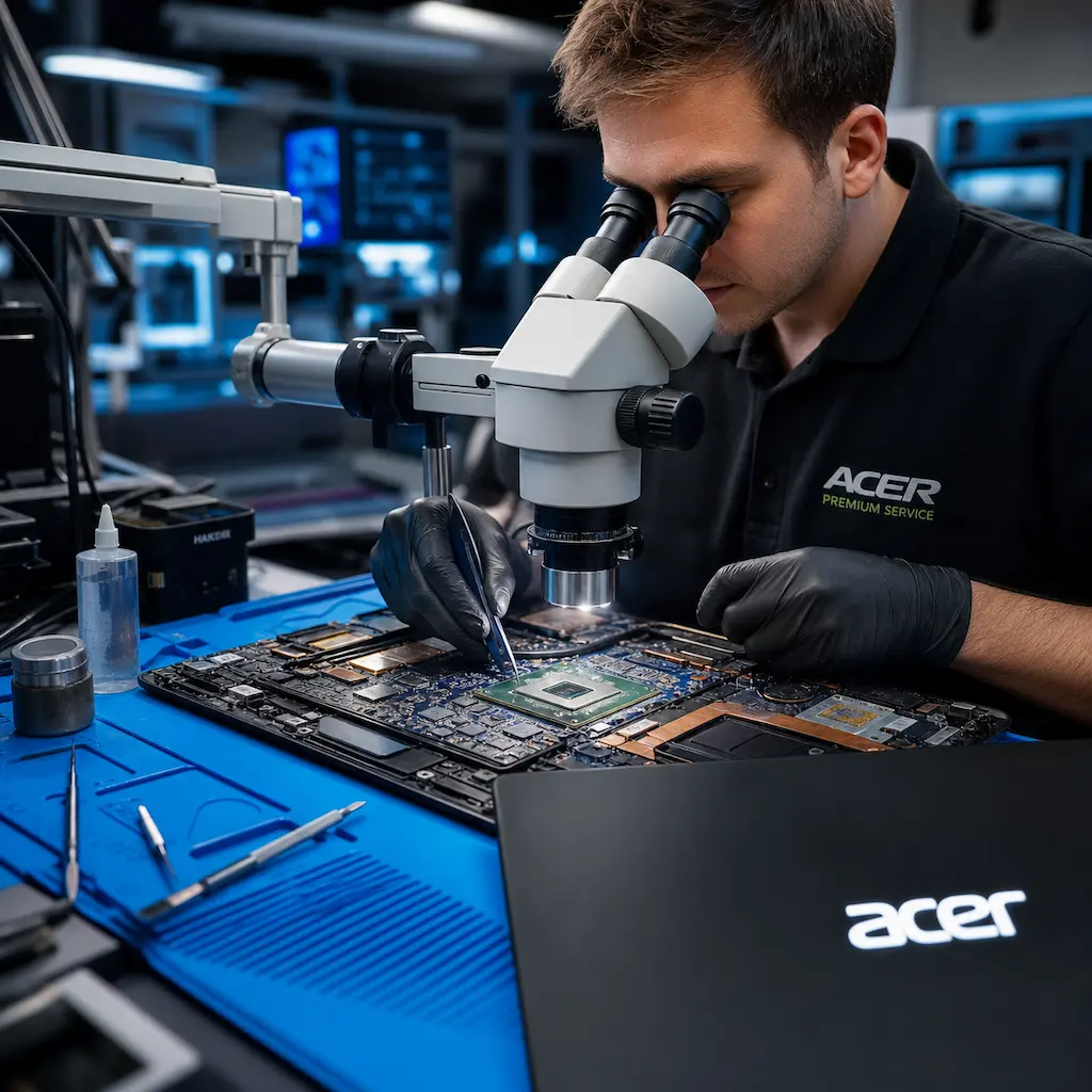 Замена видеокарты ноутбука Acer в Барнауле