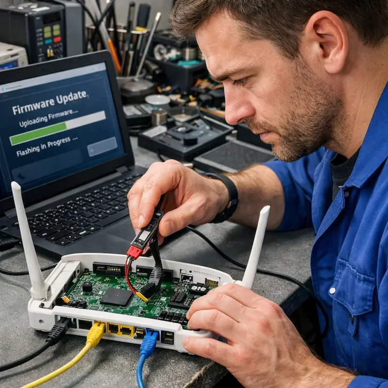 Обновление прошивки роутера в Барнауле