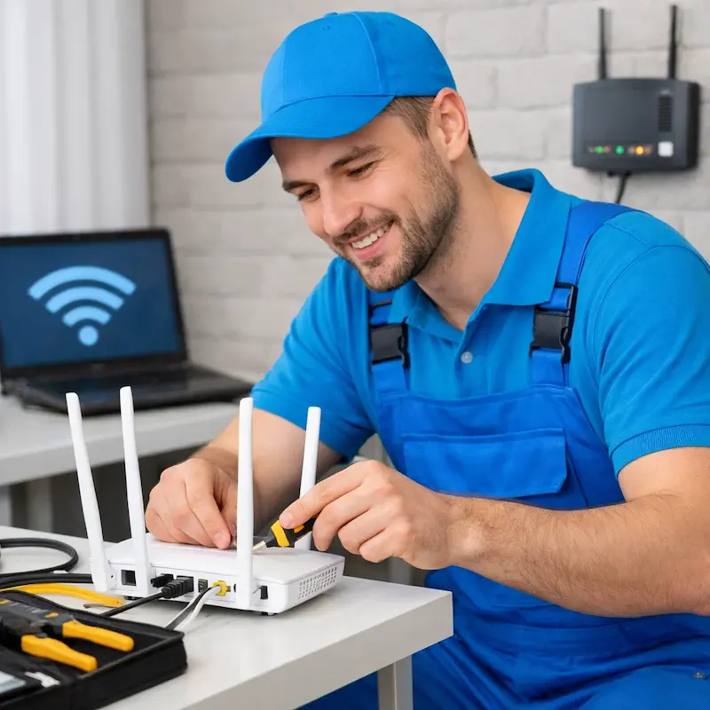 Настройка Wi - Fi в Барнауле