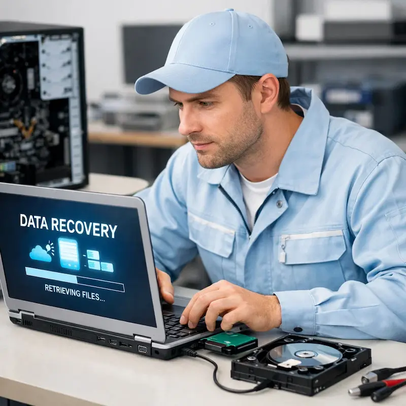 Восстановление данных и файлов в Барнауле